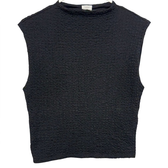 Abercrombie & Fitch Textured Muscle Tank Minimalist Black Size Medium - Picture 6 of 8